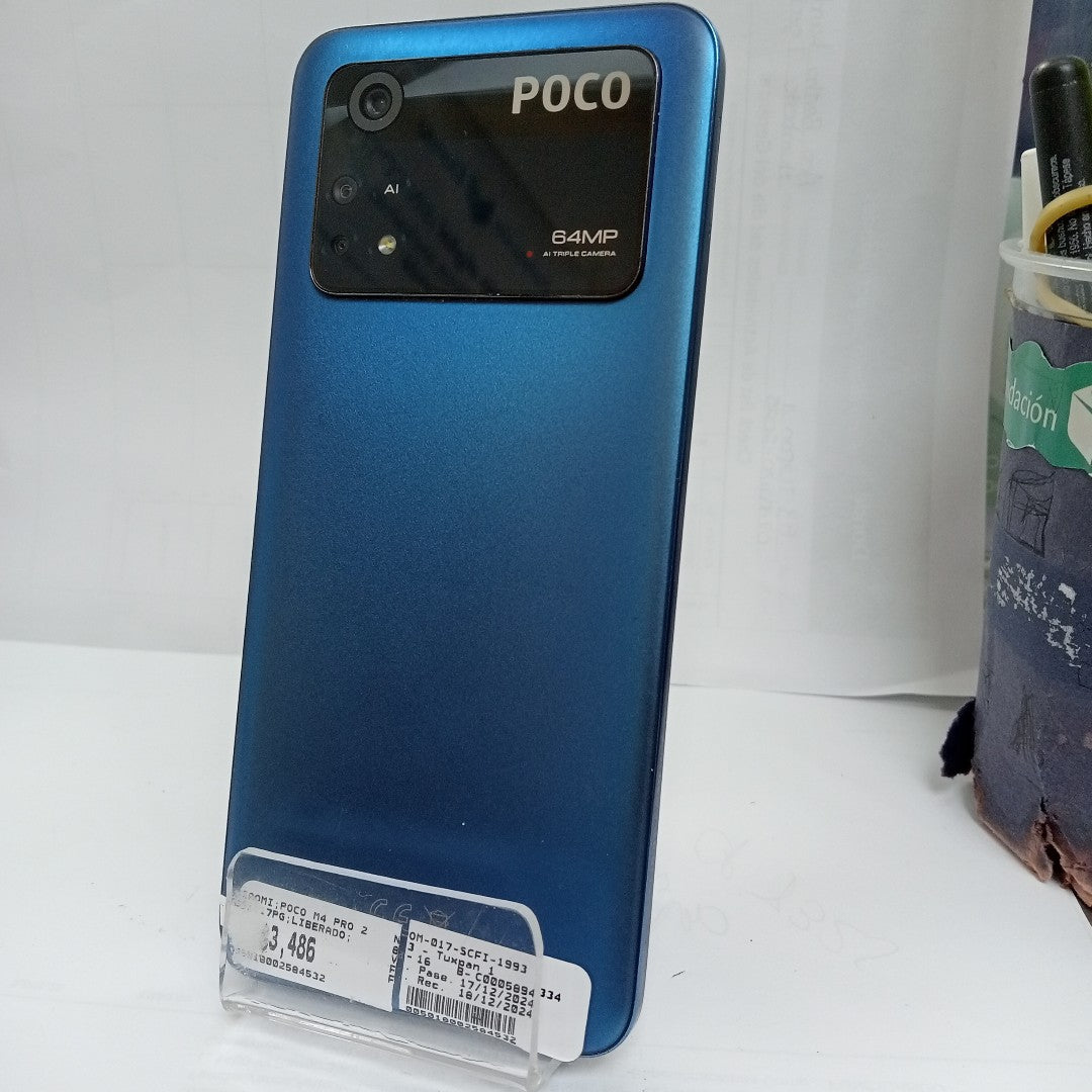 CELULAR XIAOMI POCO M4 PRO 2201117PG 128 GB 6 GB RAM (SEMINUEVO)