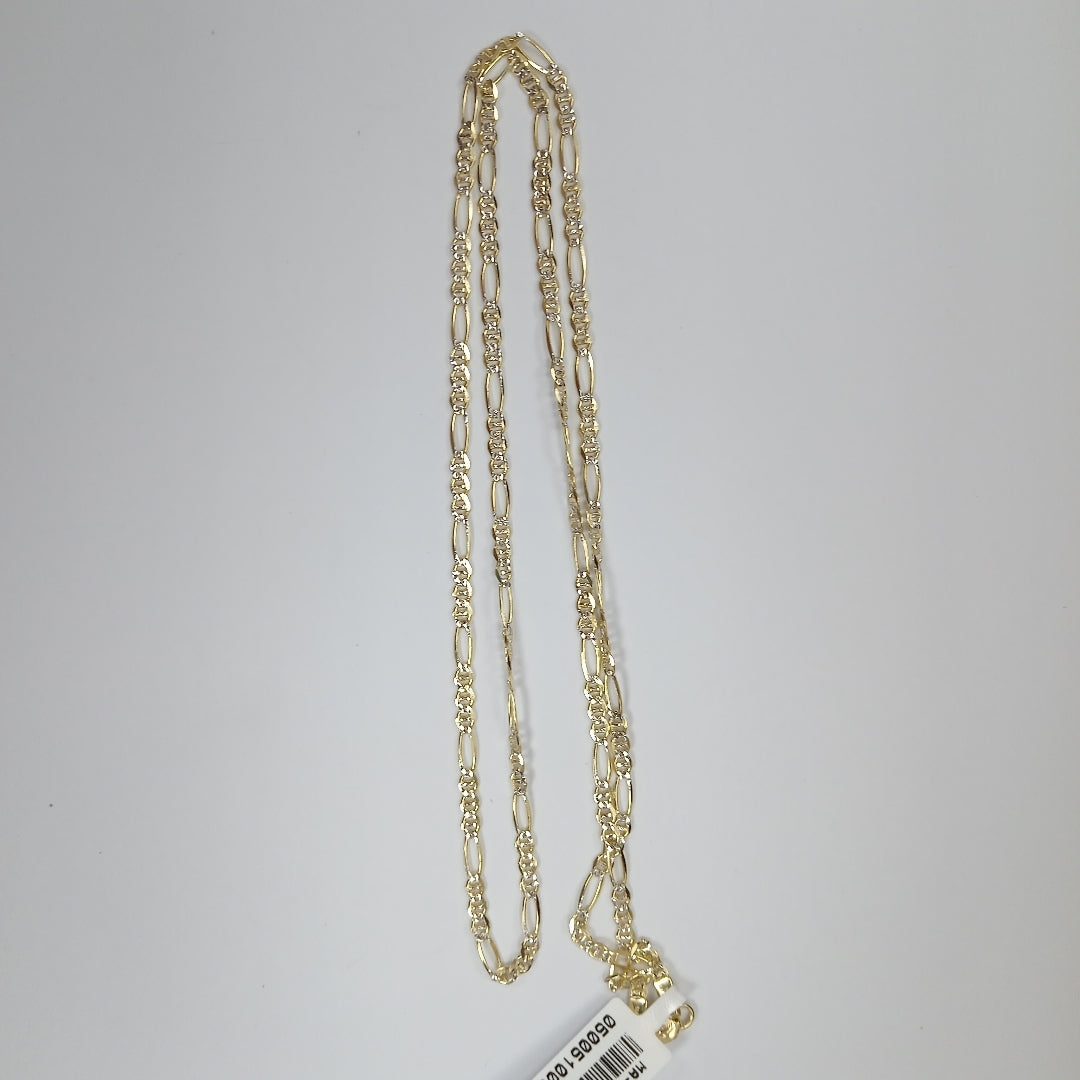 CADENAS CARTIER 3*1 DIAMANTADA ORO 14K 5.5 (NUEVO)
