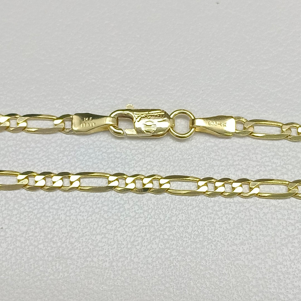 CADENAS CARTIER 3*1 AMARILLA ORO 14K 5.4 (NUEVO)