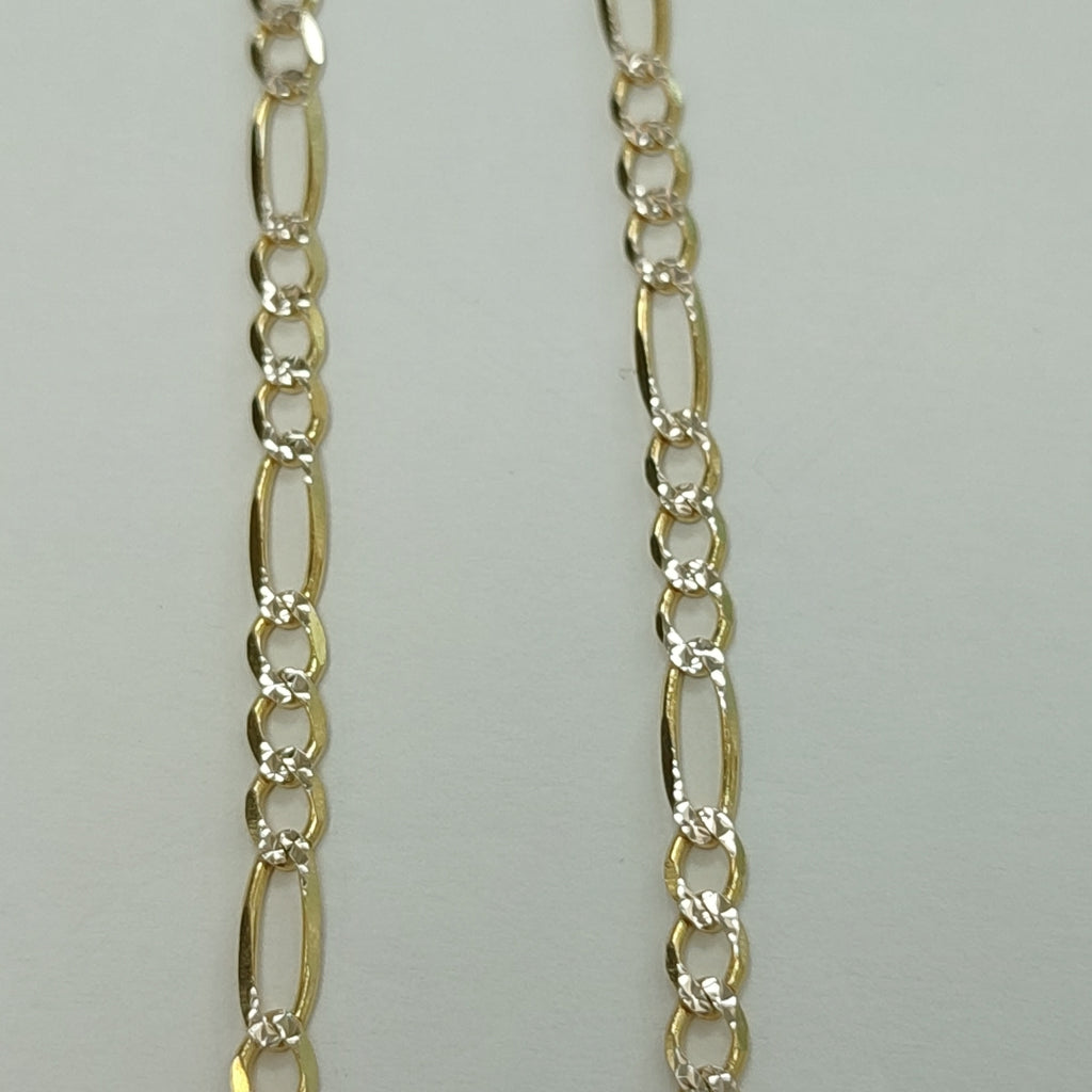 CADENAS CARTIER 3 1 DIAMANTADA ORO 14K 8.1 (NUEVO)