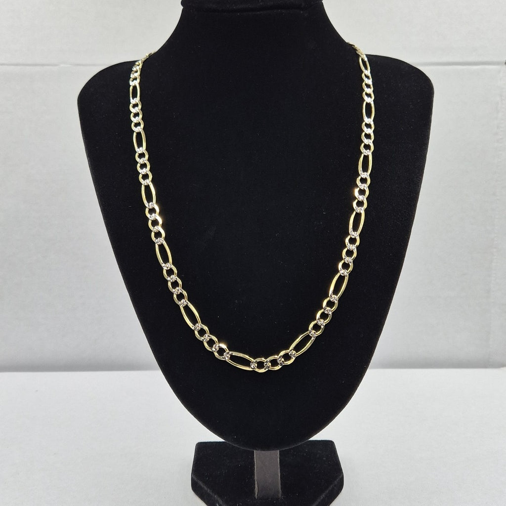 CADENAS CARTIER 3*1 DIAMANTADA ORO 14K 33.8 (NUEVO)