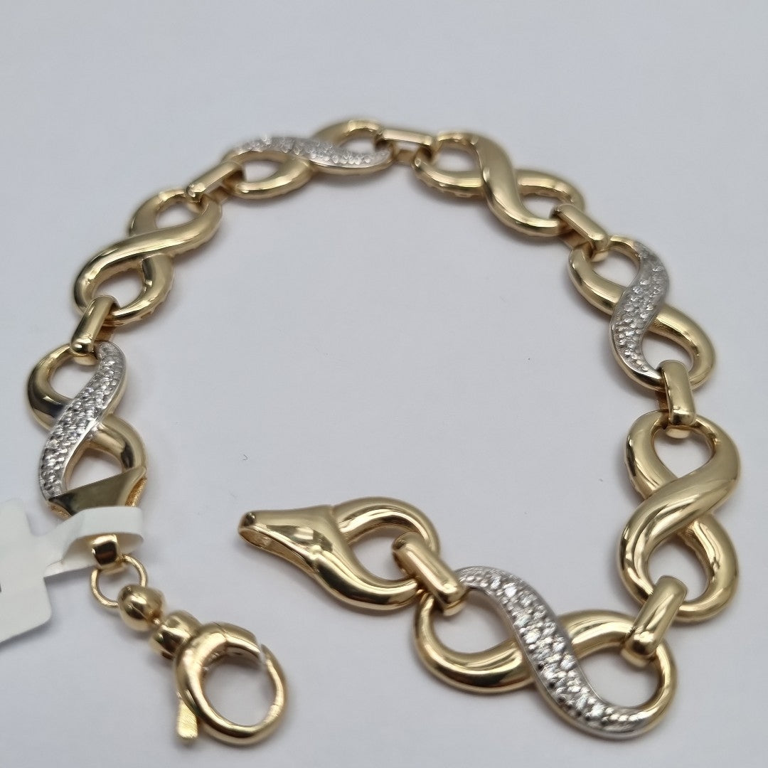 PULSERAS DAMA ORO 14K 7.2 (NUEVO)
