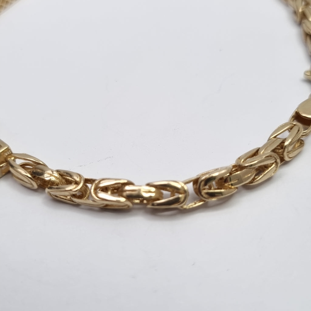 PULSERAS CABALLERO ORO 14K 10.9 (NUEVO)