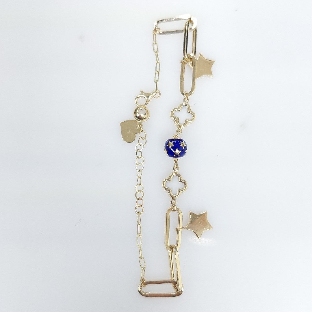 PULSERAS DAMA ORO 14K 7.5 (NUEVO)