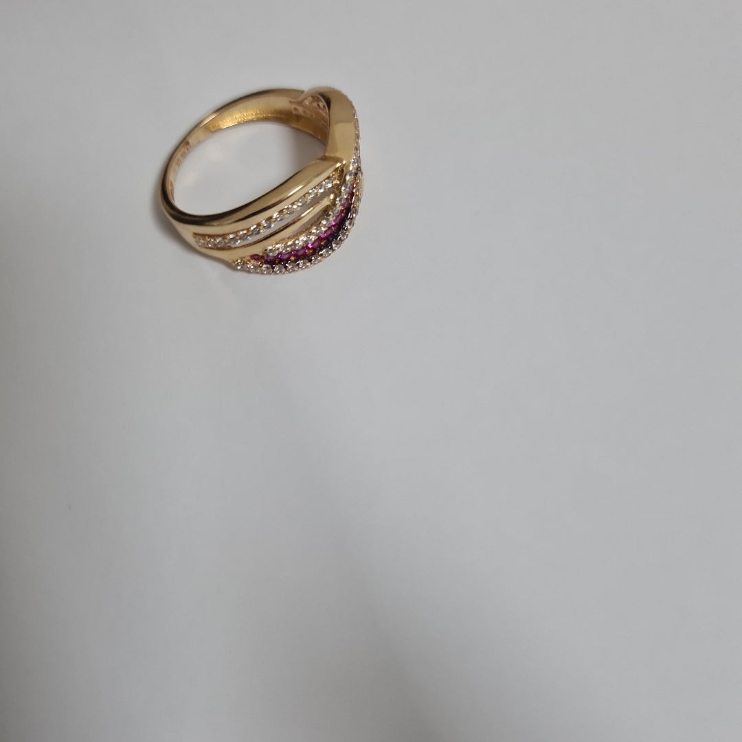 ANILLOS DAMA ORO 14K 3 (NUEVO)