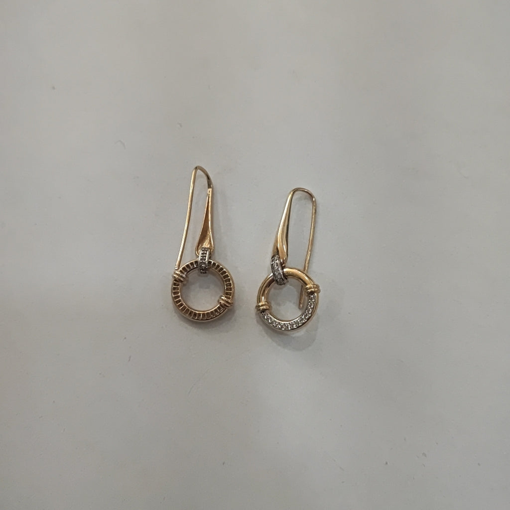 BROQUELES ORO 14K 4.1 (NUEVO)