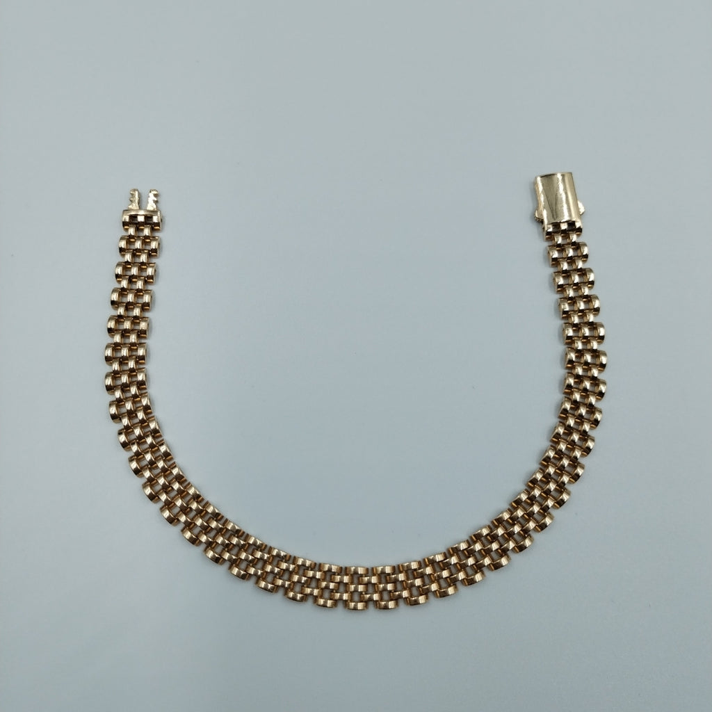 PULSERAS CABALLERO ORO 14K 18.1 (NUEVO)