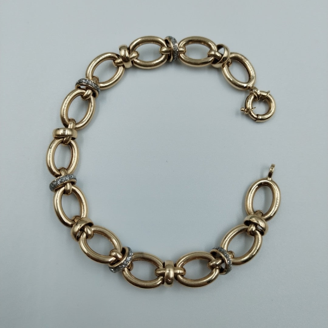 PULSERAS DAMA ORO 14K 9.3 (NUEVO)