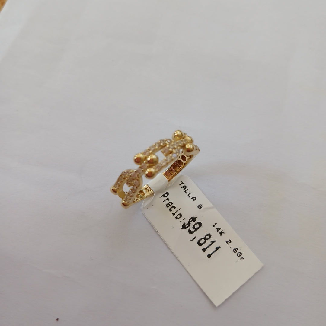 ANILLOS DAMA ORO 14K 2.6 (NUEVO)