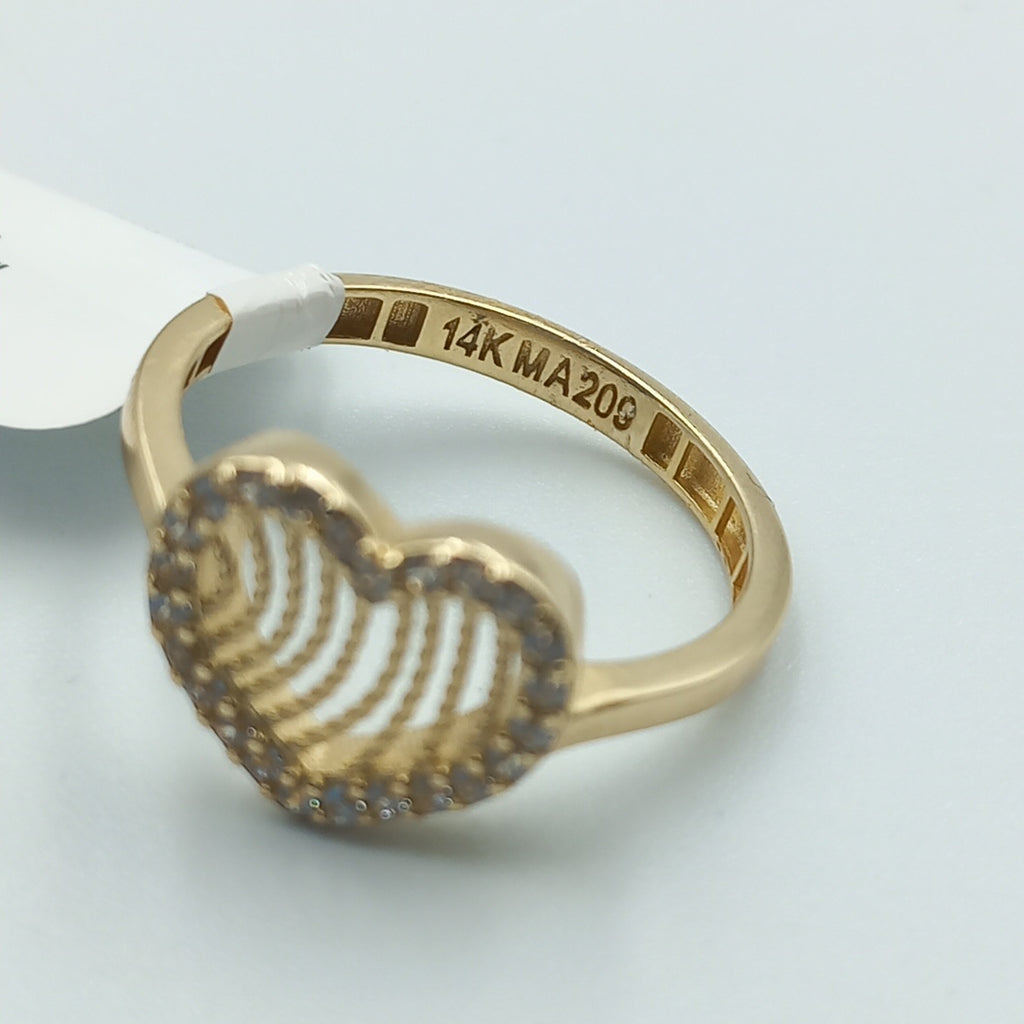 ANILLOS DAMA ORO 14K 2 (NUEVO)
