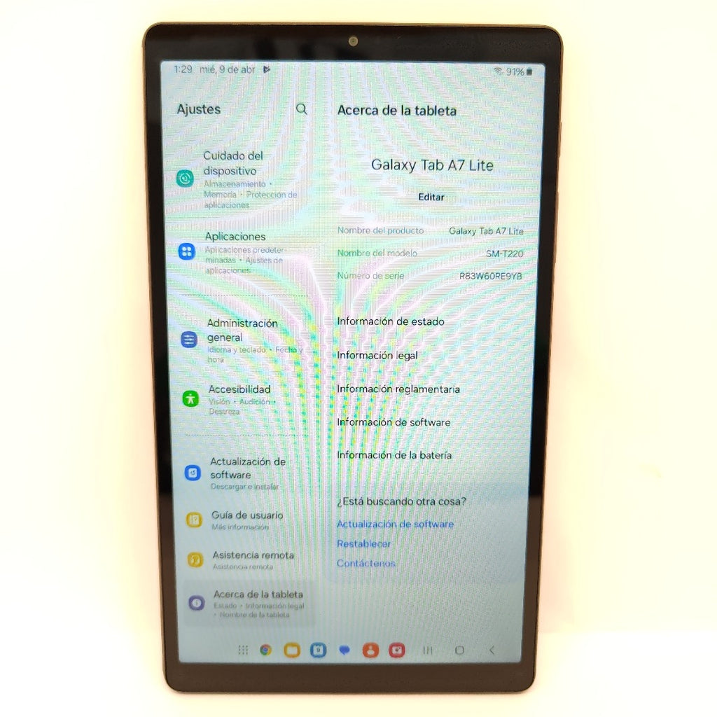 TABLETA SAMSUNG GALAXY TAB A7 LITE SM-T220 32 GB 3 GB RAM