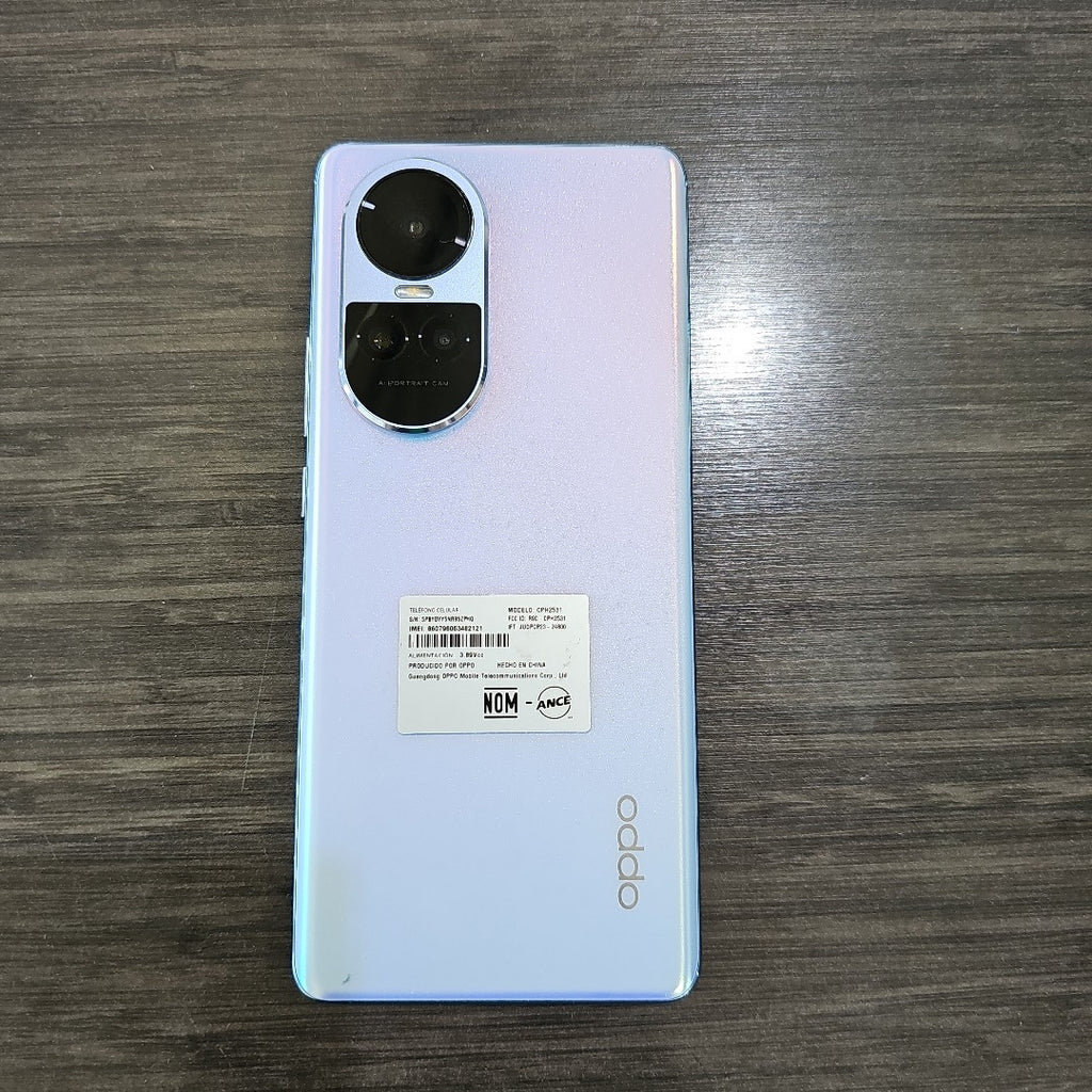 CELULAR OPPO  RENO10 5G CPH2531 (2023) 256 GB 8 GB RAM (SEMINUEVO)