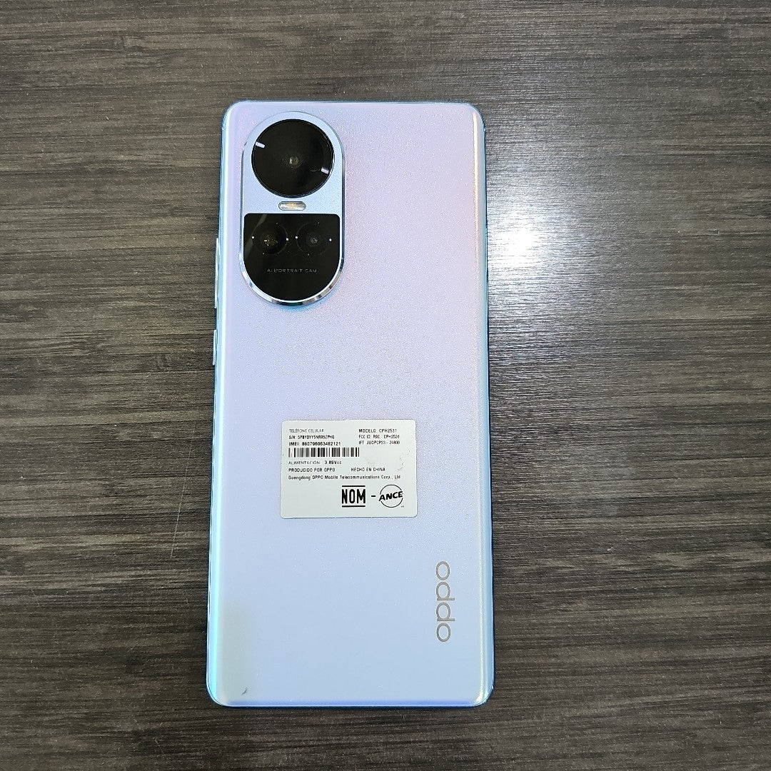CELULAR OPPO  RENO10 5G CPH2531 (2023) 256 GB 8 GB RAM (SEMINUEVO)
