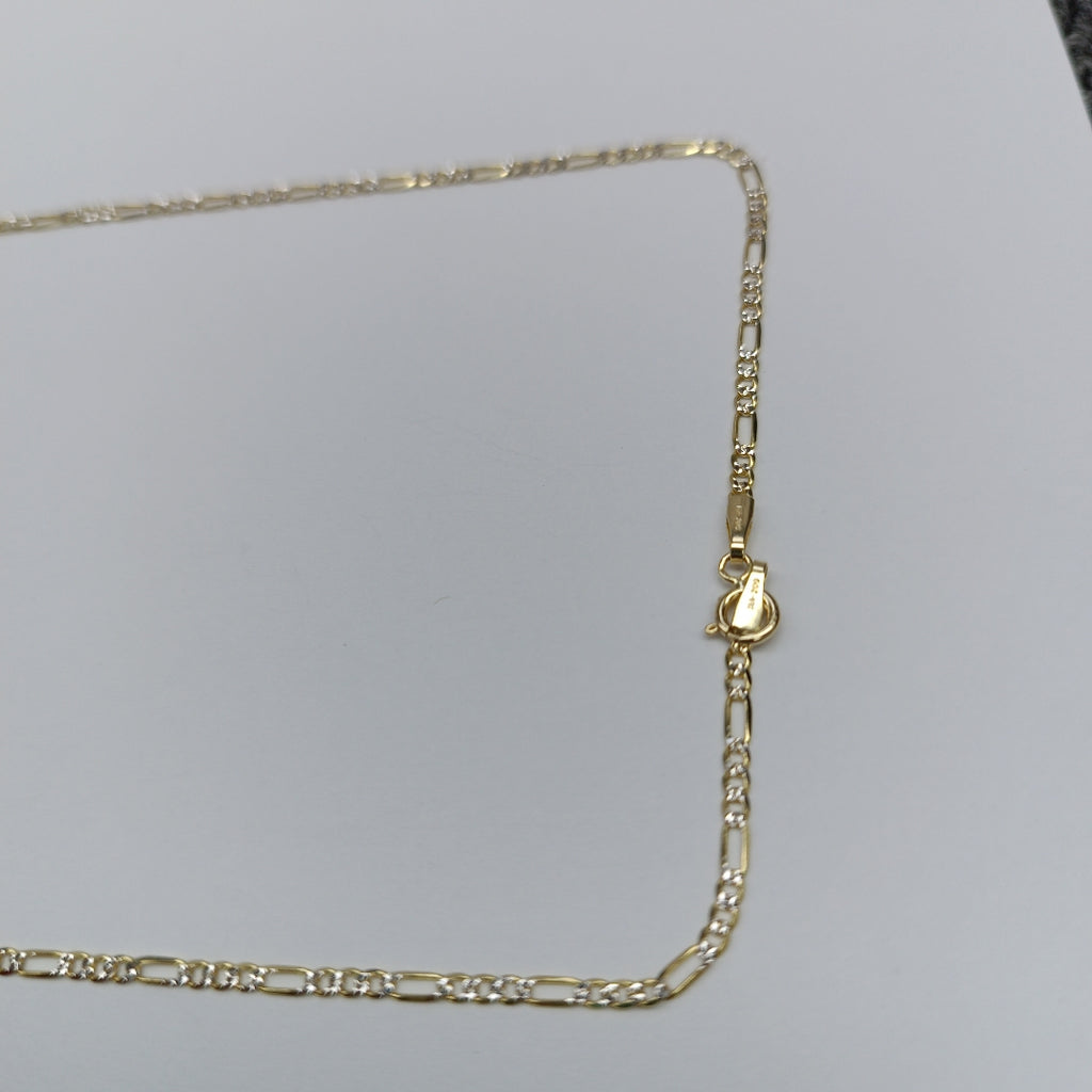 CADENAS CARTIER 3 1 DIAMANTADA ORO 14K 3.6 (NUEVO)