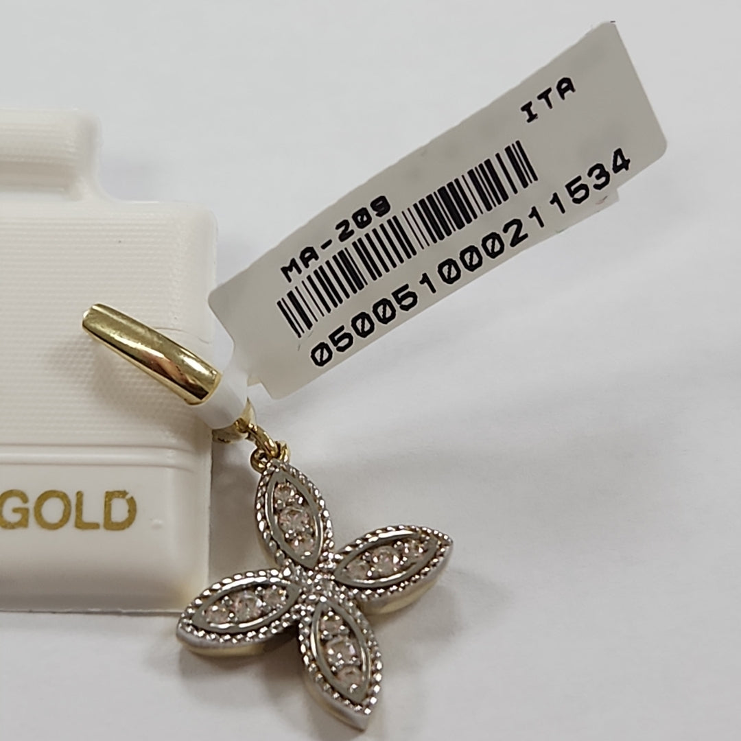 BROQUELES ORO 10K 4.4 (NUEVO)