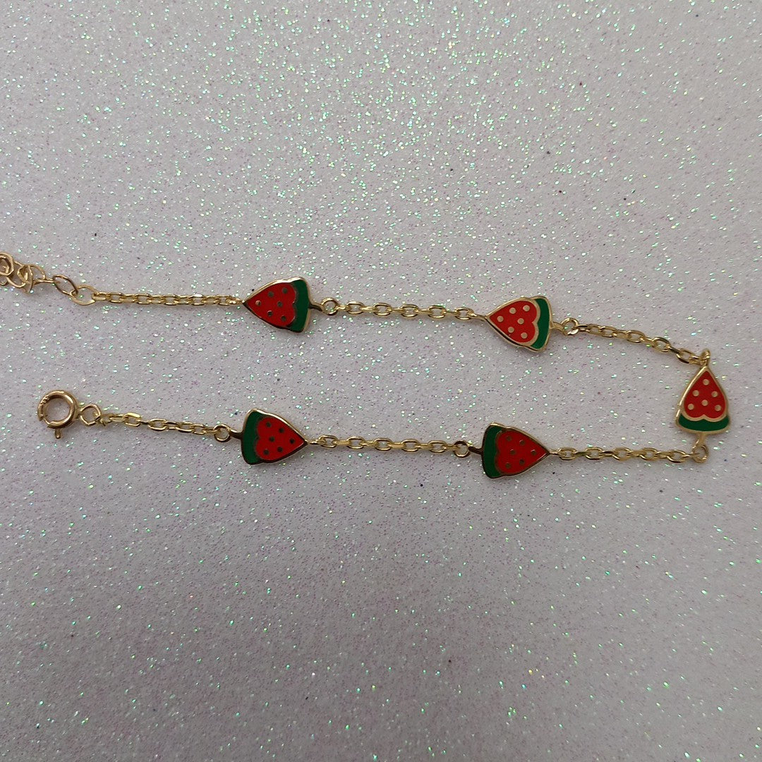 PULSERAS DAMA ORO 14K 3 (NUEVO)