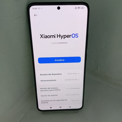 CELULAR XIAOMI POCO F5 PRO 23013PC75G (2023) 512 GB 12 GB RAM (SEMINUEVO)