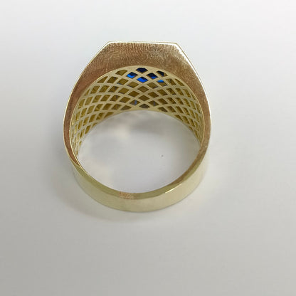 ANILLOS CABALLERO ORO 10K 8.2 (NUEVO)
