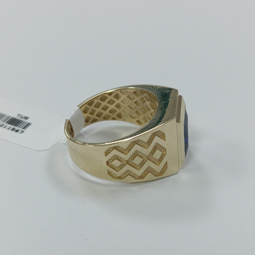 ANILLOS CABALLERO ORO 10K 8 (NUEVO)