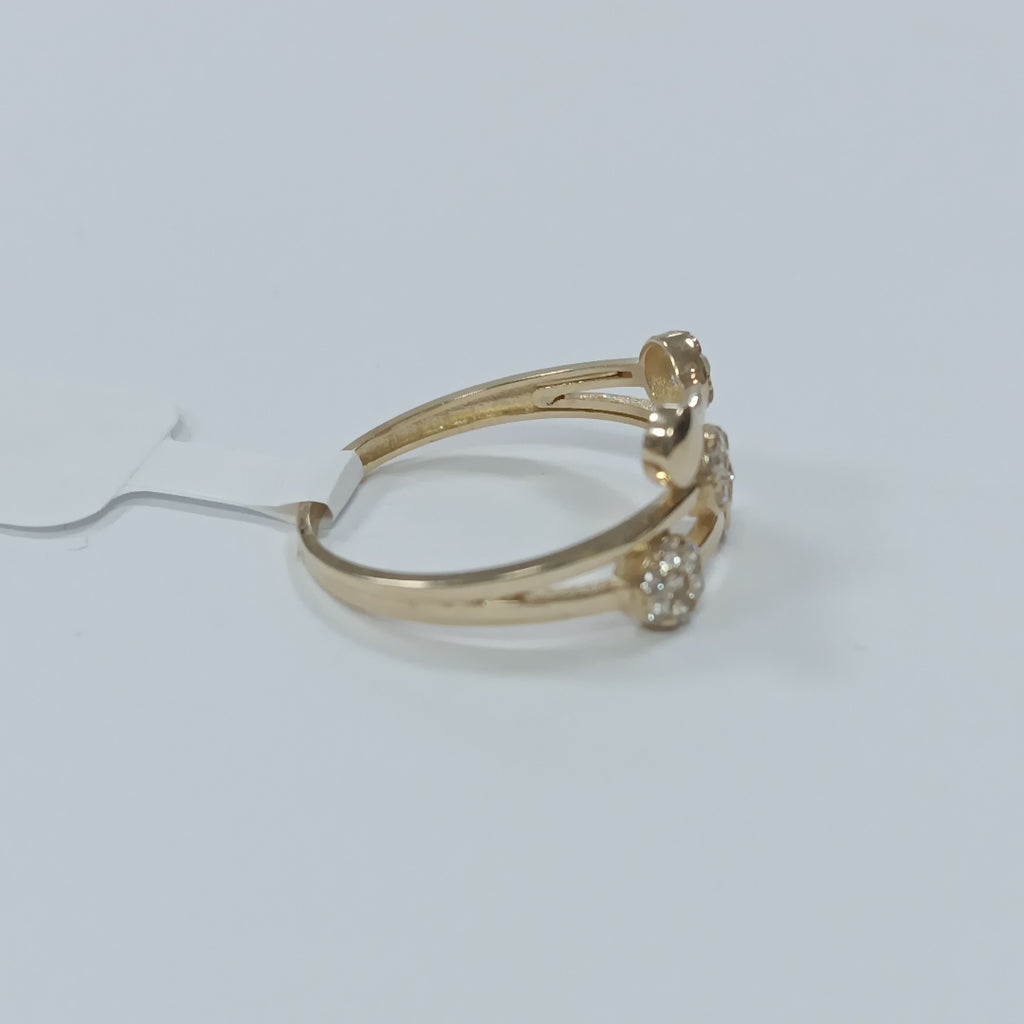 ANILLOS DAMA ORO 14K 2 (NUEVO)