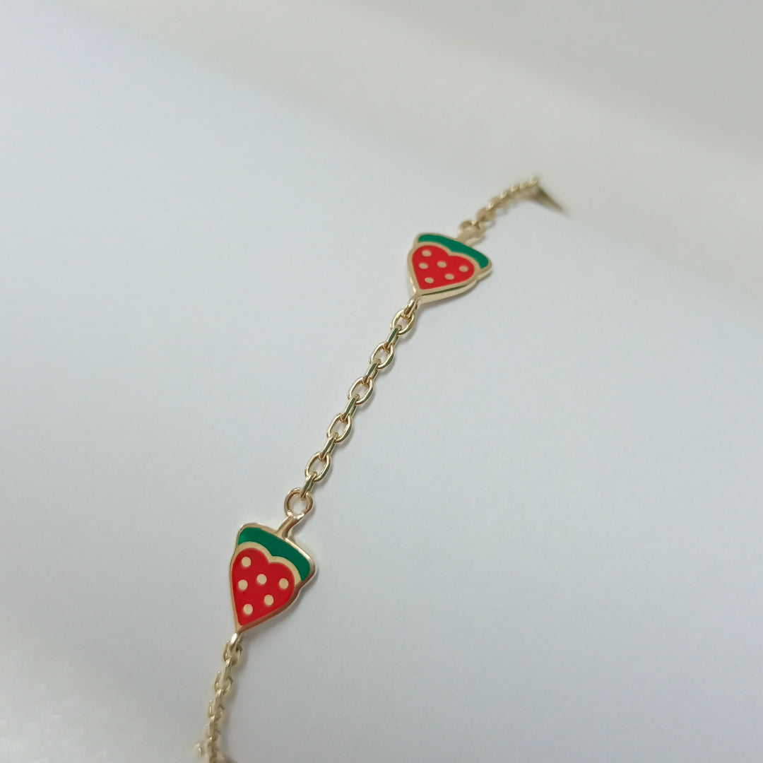 PULSERAS DAMA ORO 14K 3 (NUEVO)