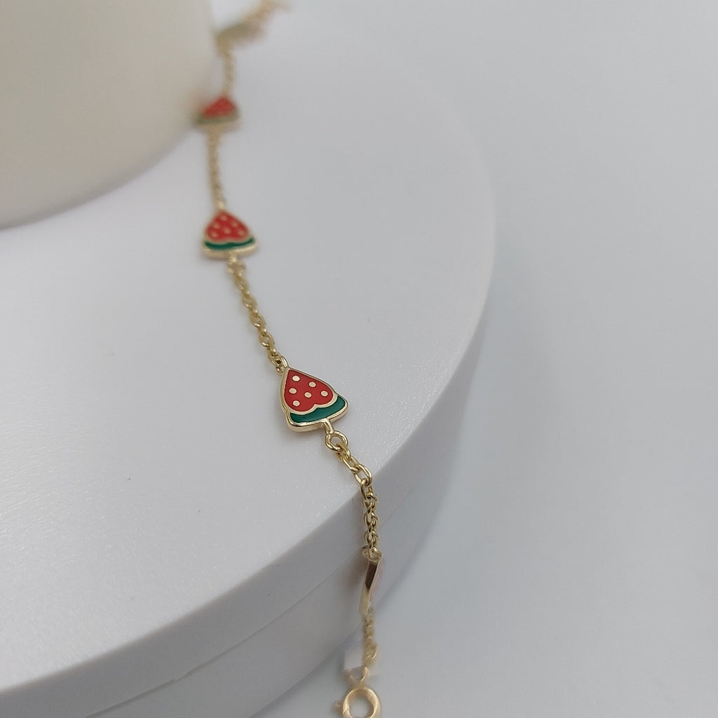 PULSERAS DAMA ORO 14K 3 (NUEVO)