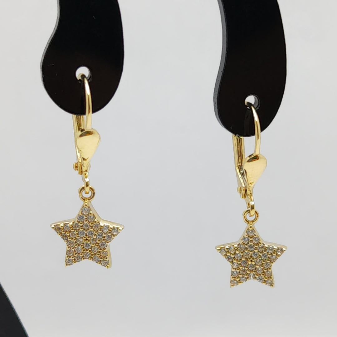 BROQUELES ORO 14K 1.9 (NUEVO)