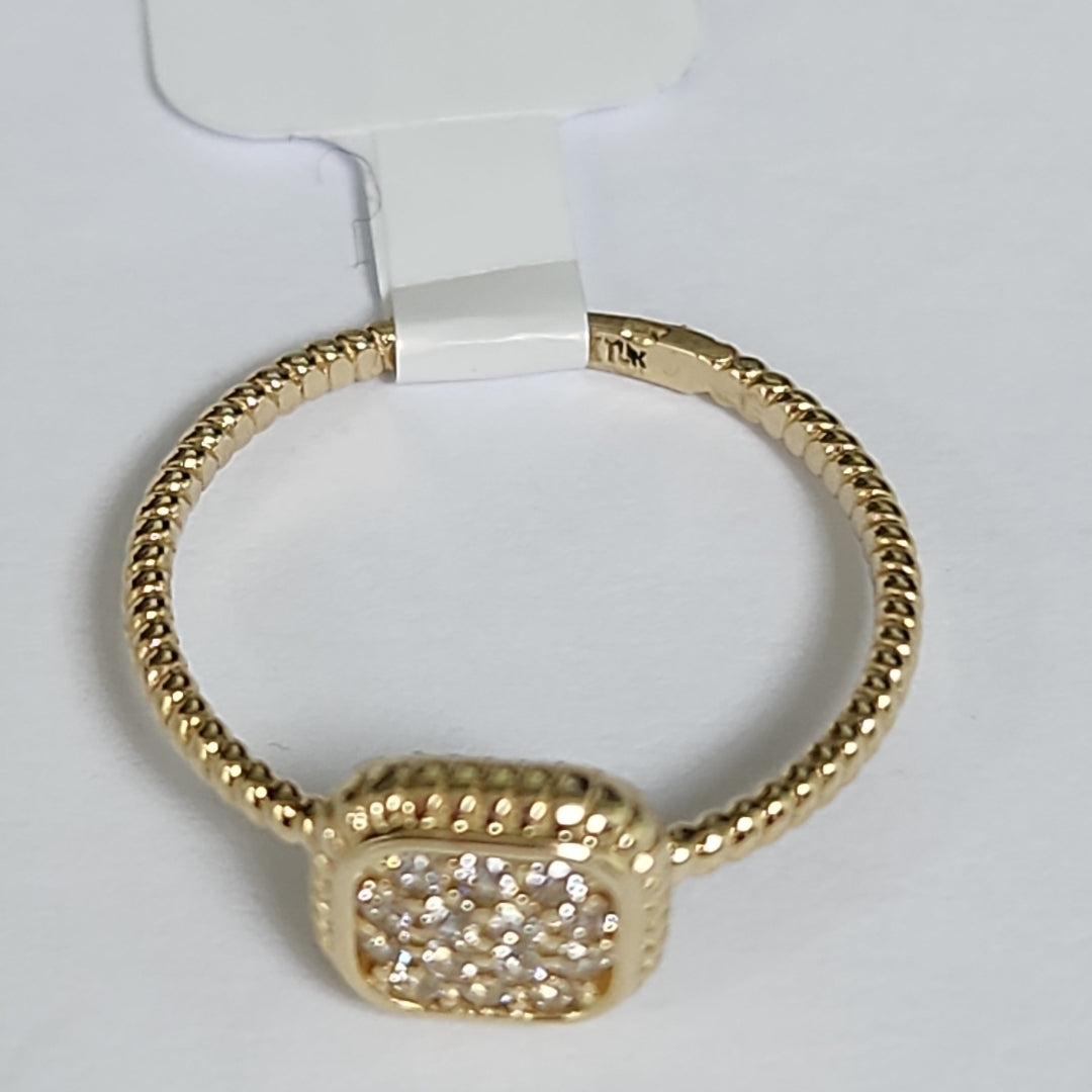 ANILLOS DAMA ORO 14K 2 (NUEVO)
