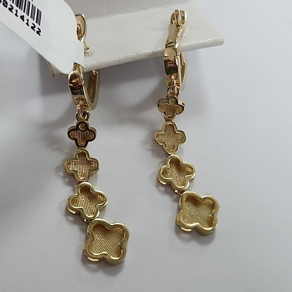 BROQUELES ORO 14K 4.2 (NUEVO)