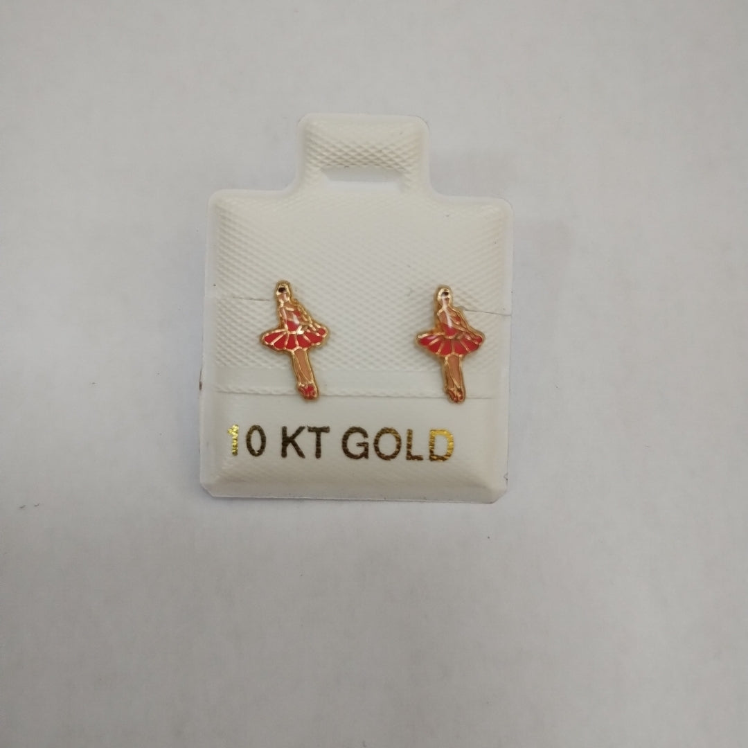BROQUELES ORO 10K 1 (NUEVO)