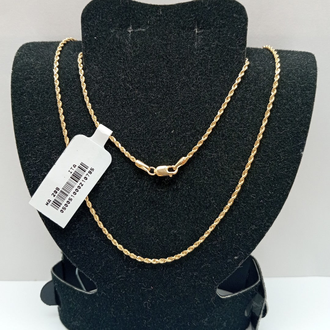 CADENAS TORSAL ORO 14K 4.6 (NUEVO)