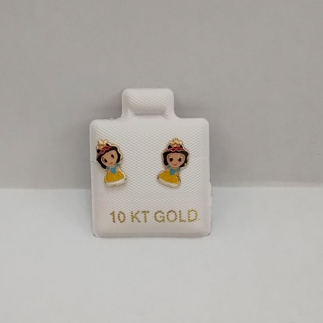 BROQUELES ORO 10K 1 (NUEVO)