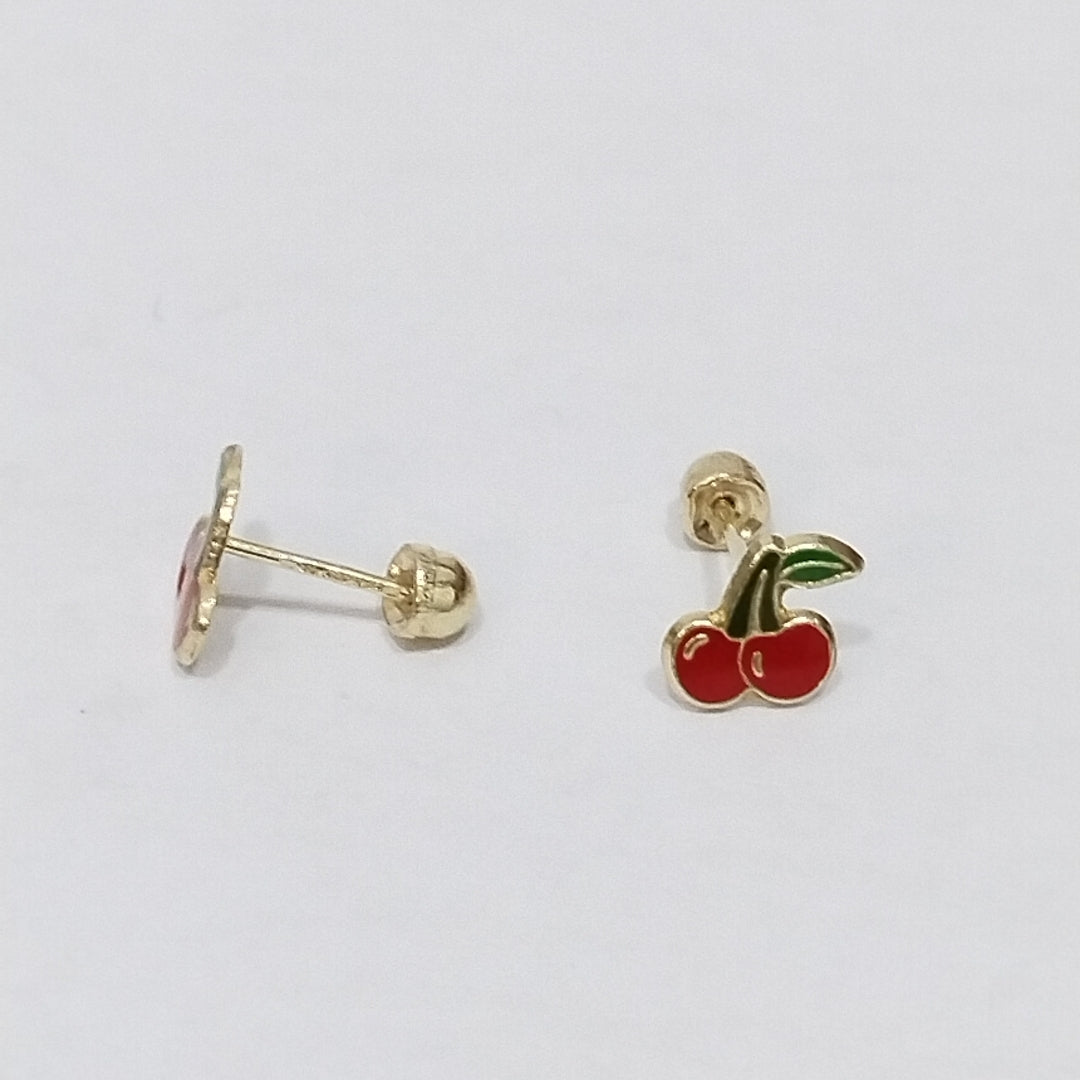 BROQUELES ORO 14K 1 (NUEVO)