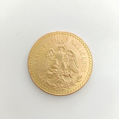 K1 41,60 GRMS - DTO. 0,00 GRMS - 21 K - AVALÚO 71884,80 * IDENTIFICACIÓN  MONEDA NOMINATIVA * MONEDAS PESOS  50 PESOS (SEMINUEVO)