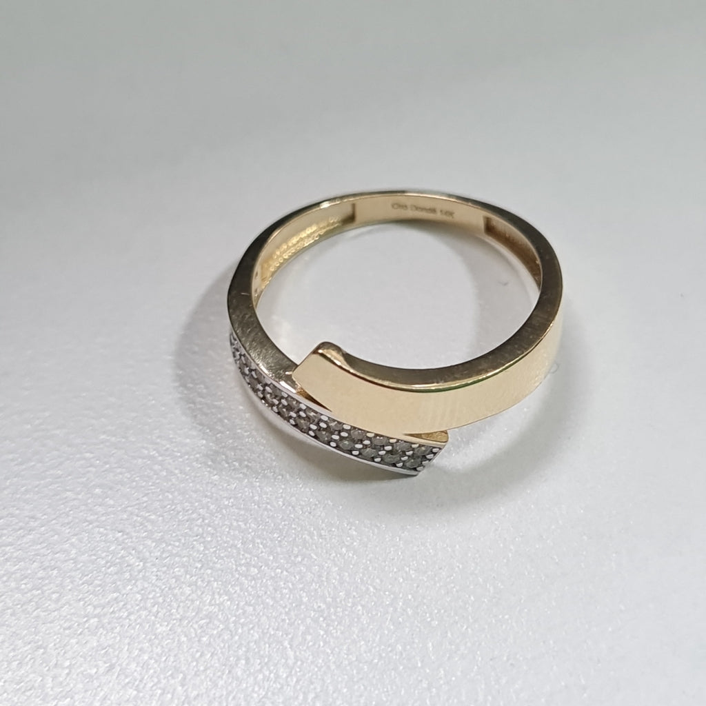 ANILLOS DAMA ORO 14K 2 (NUEVO)