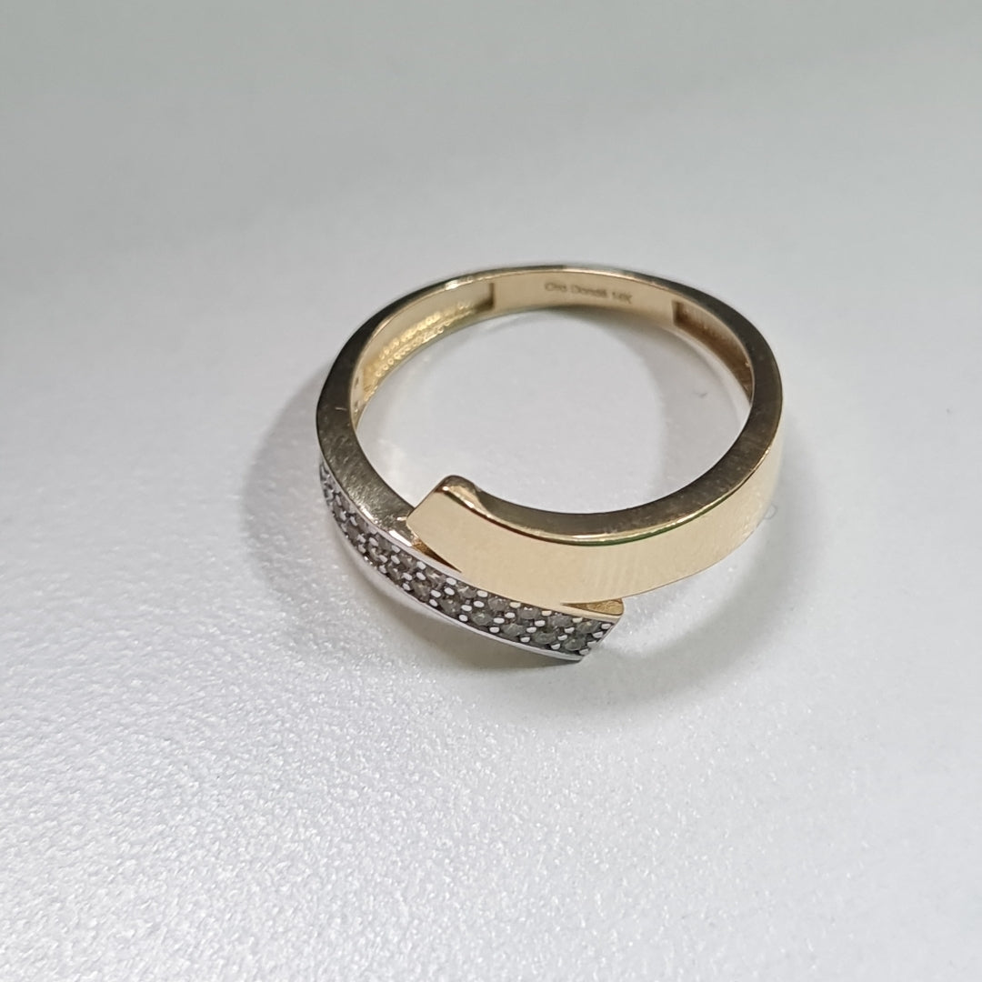 ANILLOS DAMA ORO 14K 2 (NUEVO)