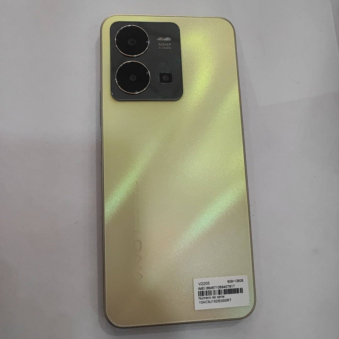 CELULAR VIVO Y35 V2205 128 GB 8 GB RAM (SEMINUEVO)