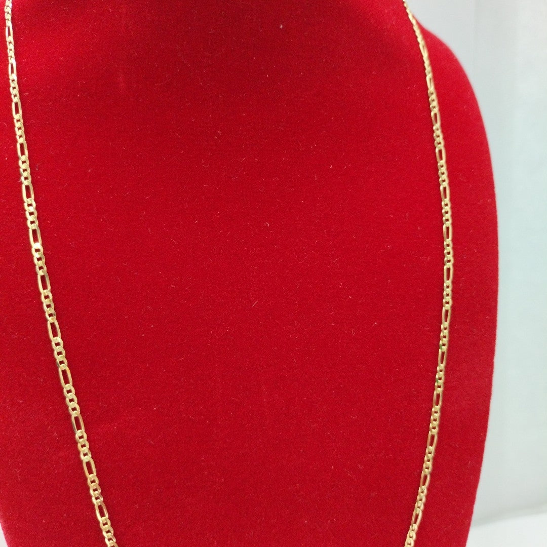 CADENAS CARTIER 3*1 AMARILLA ORO 14K 3.1 (NUEVO)