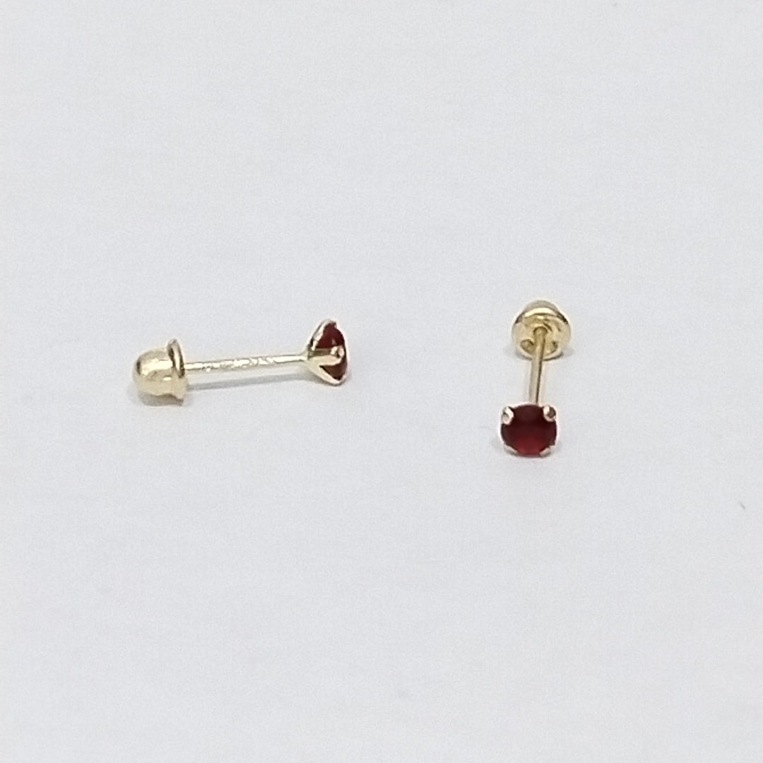 BROQUELES ORO 14K 1 (NUEVO)