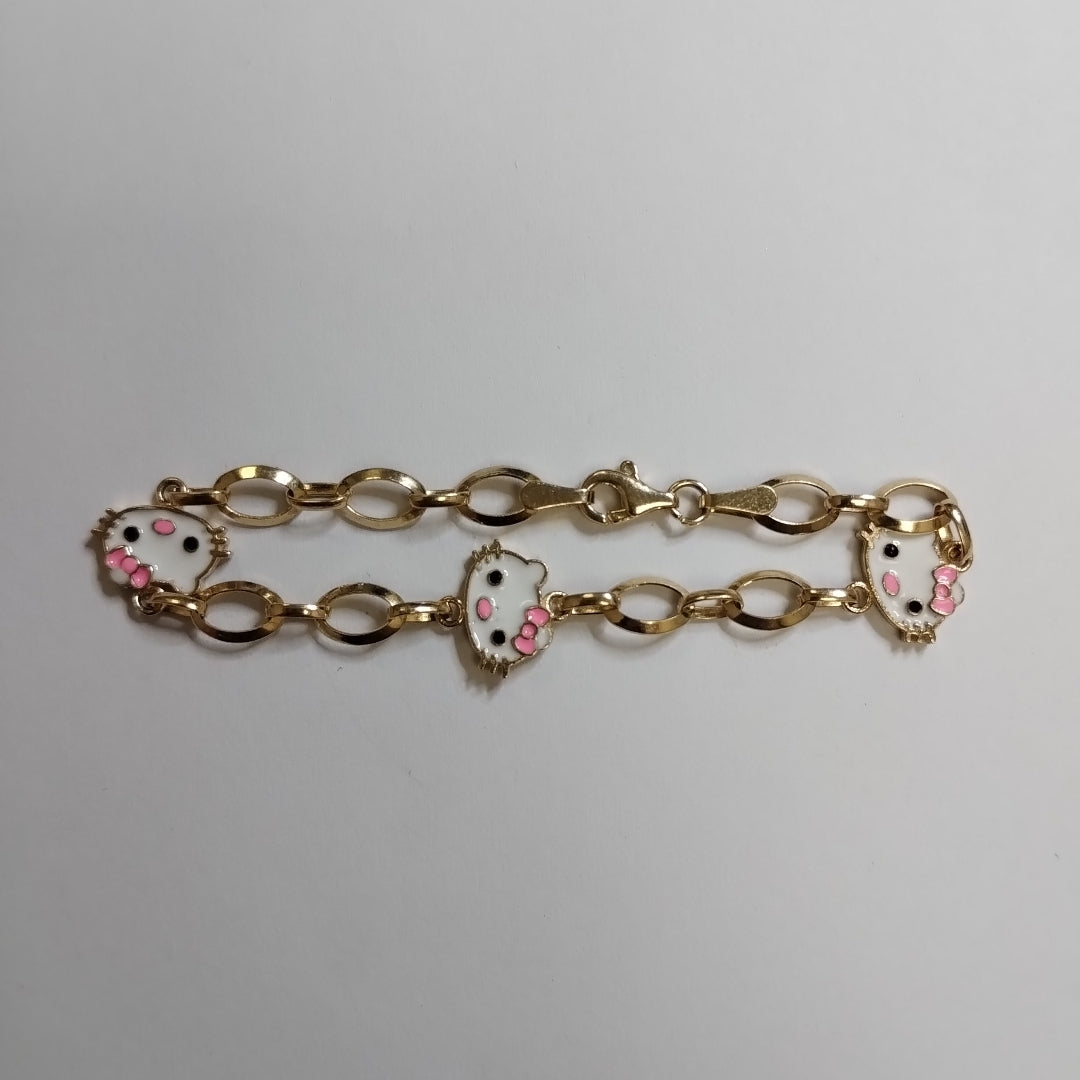 PULSERAS DAMA ORO 14K 4.8 (NUEVO)