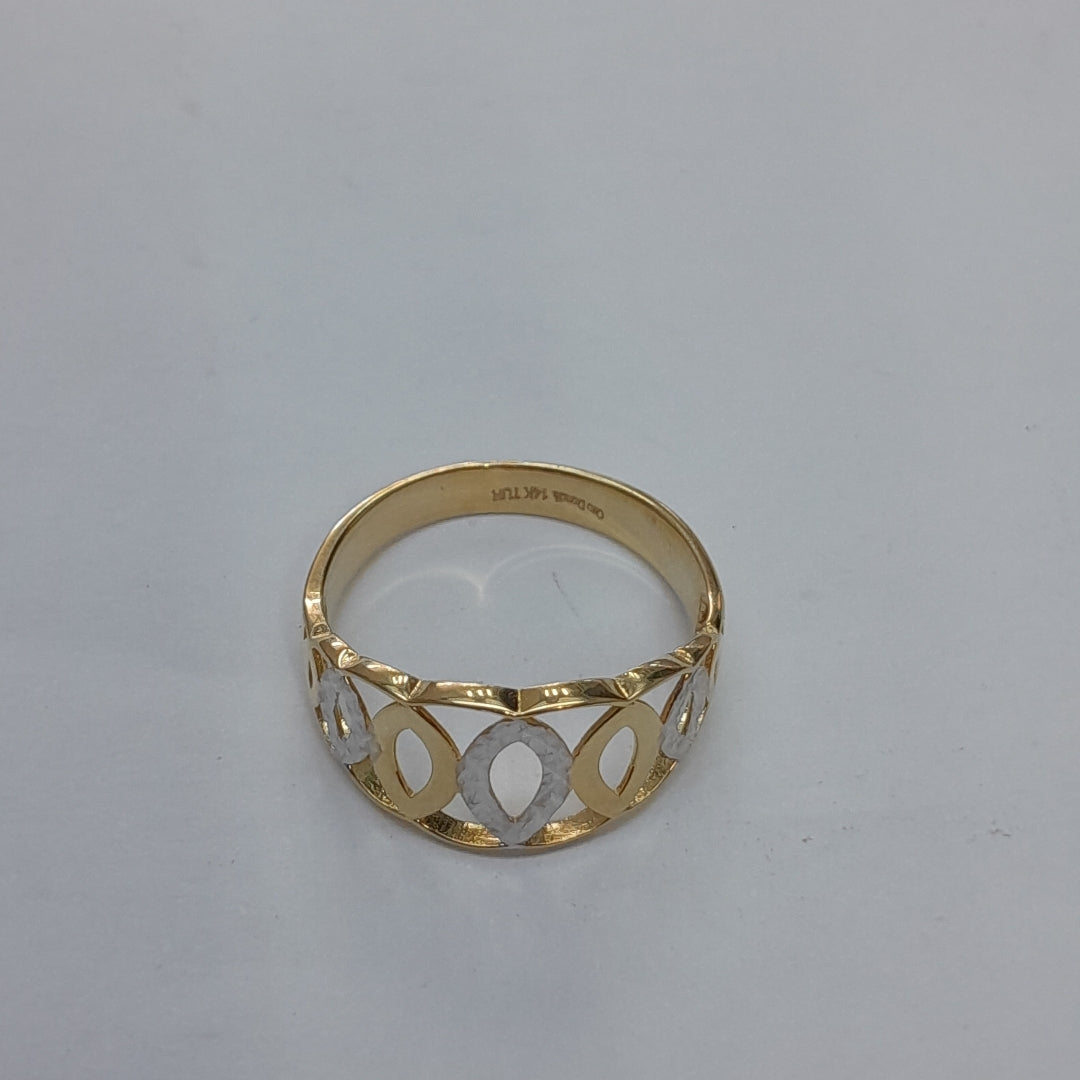 ANILLOS DAMA ORO 14K 2 (NUEVO)