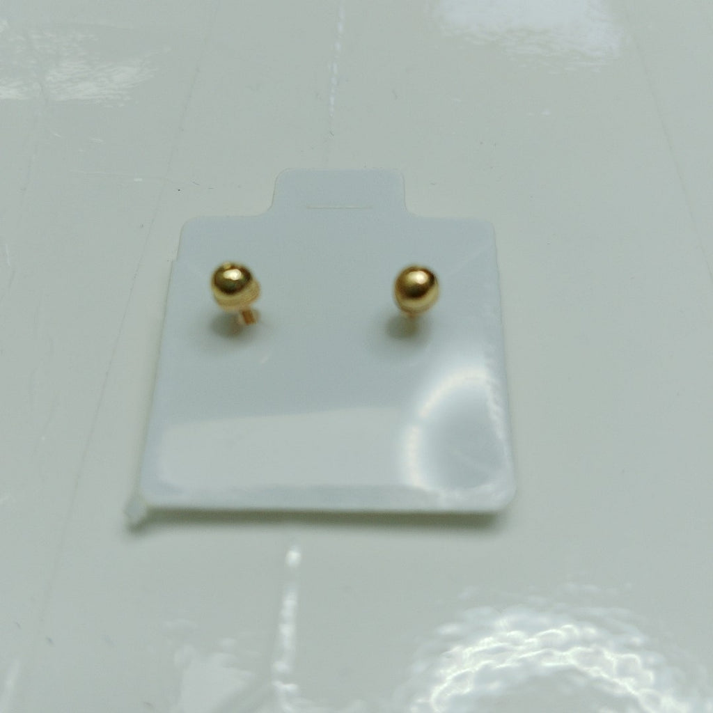 BROQUELES ORO 14K 1 (NUEVO)