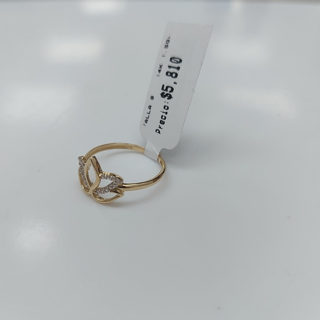 ANILLOS DAMA ORO 14K 1.5 (NUEVO)