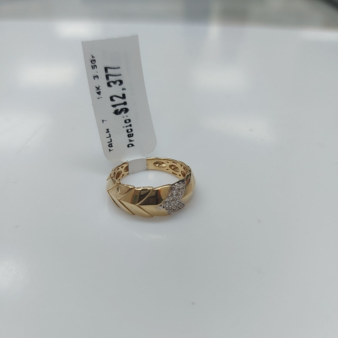 ANILLOS DAMA ORO 14K 3.5 (NUEVO)
