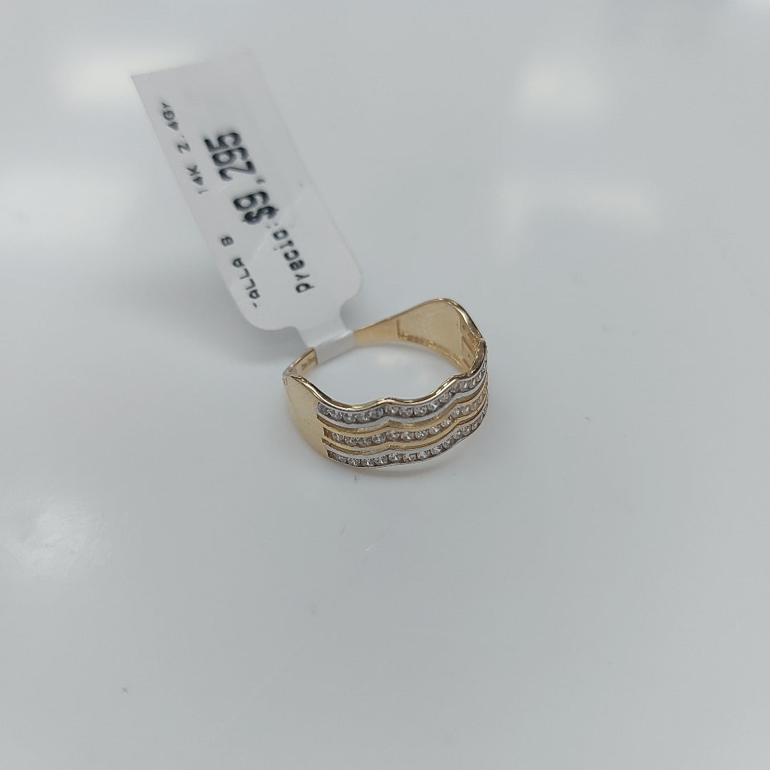 ANILLOS DAMA ORO 14K 2.4 (NUEVO)