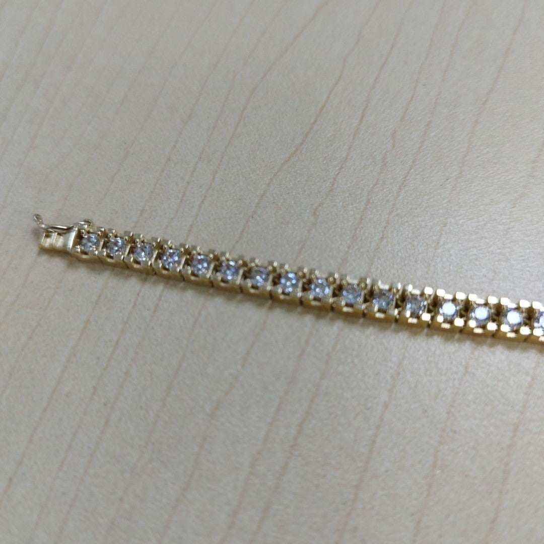 PULSERAS DAMA ORO 14K 11.3 (NUEVO)