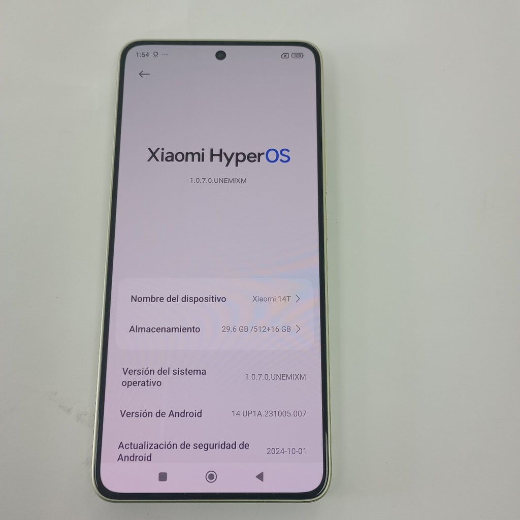 CELULAR XIAOMI 14T PRO 2407FPN8EG (2024) 512 GB 12 GB RAM