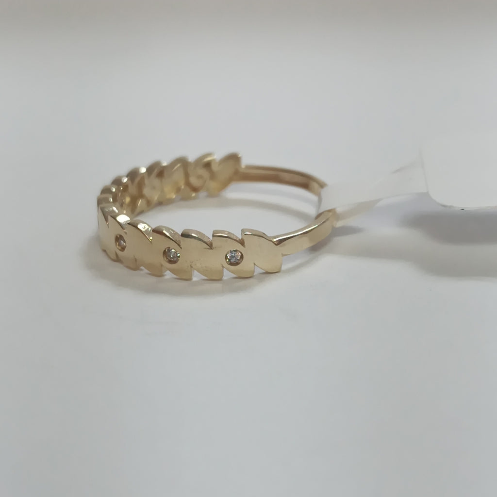 ANILLOS DAMA ORO 14K 1.6 (NUEVO)
