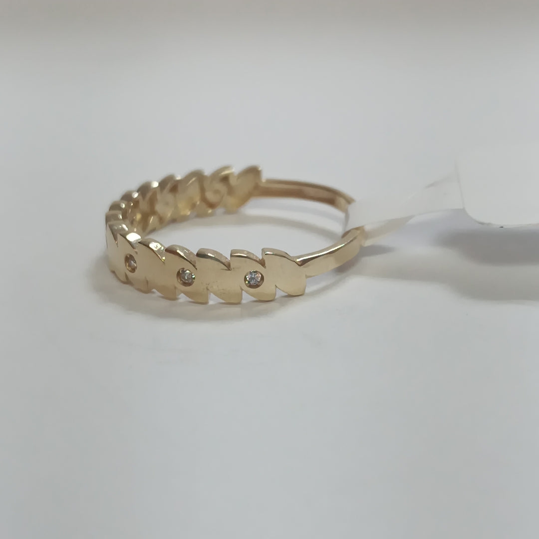ANILLOS DAMA ORO 14K 1.6 (NUEVO)