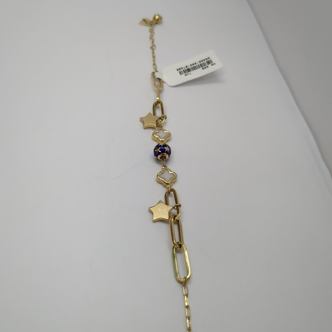PULSERAS DAMA ORO 14K 7.6 (NUEVO)